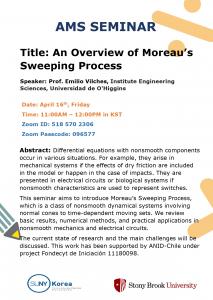 [Seminar] An Overview of Moreau’s Sweeping Process