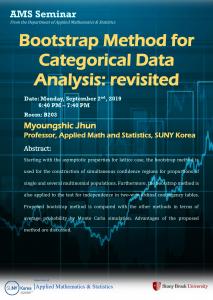 [Seminar] Bootstrap Method for Categorical Data Analysis: revisited