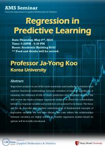 [Seminar] Regression in Predictive Learning